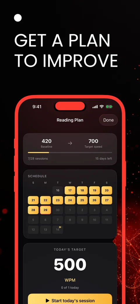 WoRD personalized reading plan